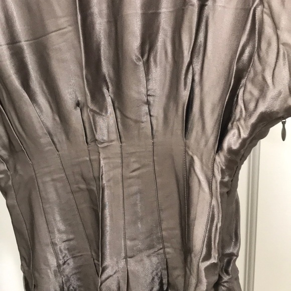 AllSaints Metallic Ela Dress - Picture 9 of 11